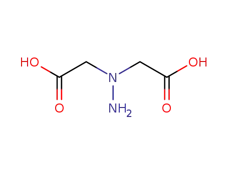 Molecular Structure of 19247-05-3 (Acetic acid, 2,2-hydrazonobis-)