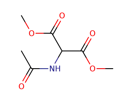 Molecular Structure of 60187-67-9 (Dimethyl acetamidomalonate)