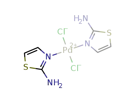 trans-[PdCl2(2-aminothiazole)2]