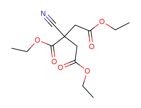 1,2,3-triethyl 2-cyanopropane-1,2,3-tricarboxylate cas  20822-61-1