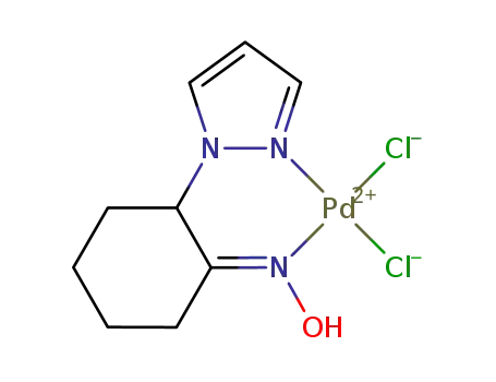 dichloro(2-pyrazol-1-yl-cyclohexanonoxime)palladium(II)