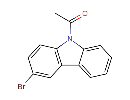 1-(3-bromo-9H-carbazol-9-yl)ethanone