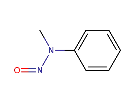 Molecular Structure of 614-00-6 (N-NITROSO-N-METHYLANILINE)