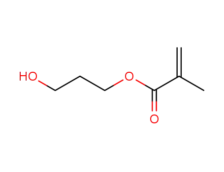 Molecular Structure of 2761-09-3 (3-hydroxypropyl methacrylate)