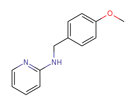 Molecular Structure of 52818-63-0 (2-(4-Methoxybenzylamino)pyridine)