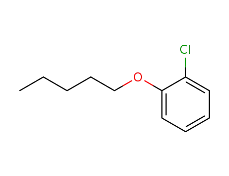 Molecular Structure of 51241-39-5 (1-chloro-2-(pentyloxy)benzene)