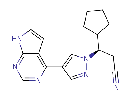 Molecular Structure of 941678-49-5 (Ruxolitinib)
