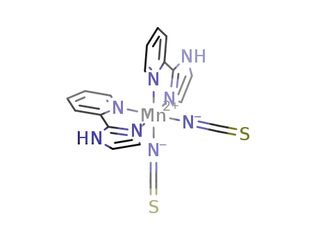 cis-[Mn(2-(2-pyridyl)imidazole)2(thiocyanate)2]