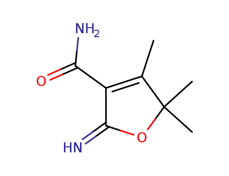 2-imino-4,5,5-trimethyl-2,5-dihydrofuran-3-carboxamide