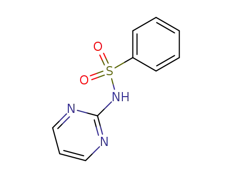 Molecular Structure of 16699-12-0 (2-benzenesulfonamidopyrimidine)