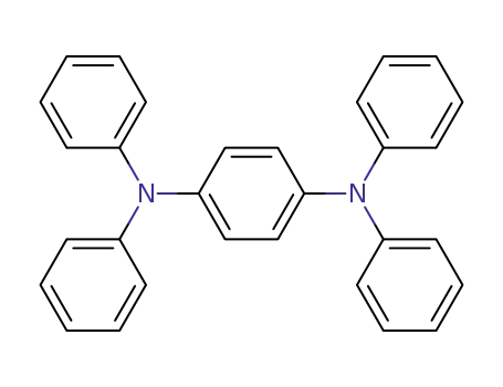 Molecular Structure of 14118-16-2 (1 4-BIS(DIPHENYLAMINO)BENZENE)