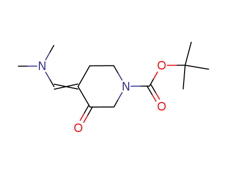 4-((dimethylamino)methylene)-3-oxopiperidine-1-carboxylic acid tert-butyl ester