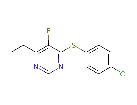 4-(4-chloro-phenylsulfanyl)-6-ethyl-5-fluoropyrimidine