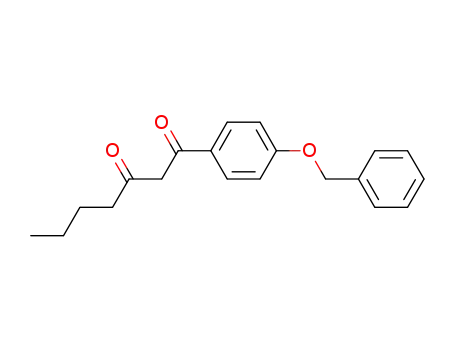 1-(4-benzyloxyphenyl)-heptane-1,3-dione