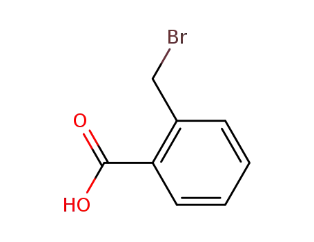 Molecular Structure of 7115-89-1 (2-(Bromomethyl)benzoic acid)