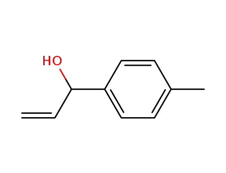 Molecular Structure of 58824-48-9 (Benzenemethanol, a-ethenyl-4-methyl-)