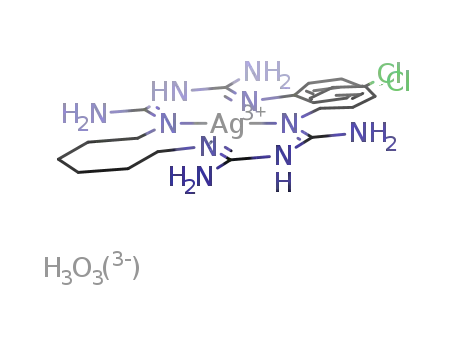 [Ag(III)(chlorhexidine)](OH)3