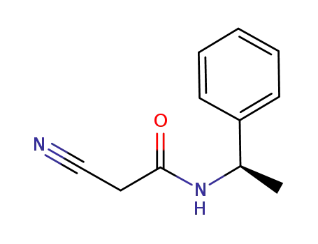 (R)-2-cyano-N-(1-phenylethyl)acetamide