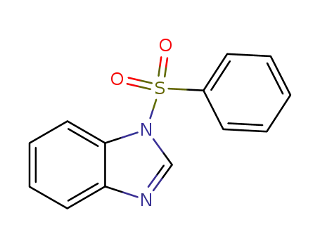 Molecular Structure of 15728-43-5 (1H-Benzimidazole, 1-(phenylsulfonyl)-)