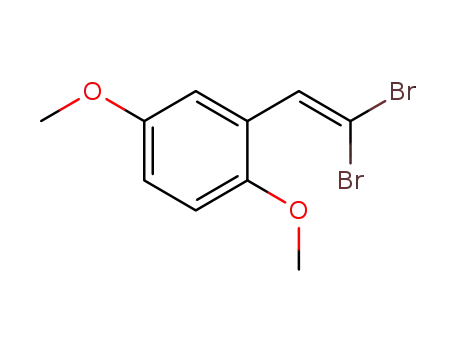 2-(2,2-dibromoethenyl)-1,4-dimethoxybenzene