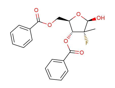((2R,3R,4R,5R)-3-(benzoyloxy)-4-fluoro-5-hydroxy-4-methyltetrahydrofuran-2-yl)methyl benzoate