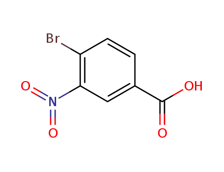 Molecular Structure of 6319-40-0 (4-Bromo-3-nitrobenzoic acid)