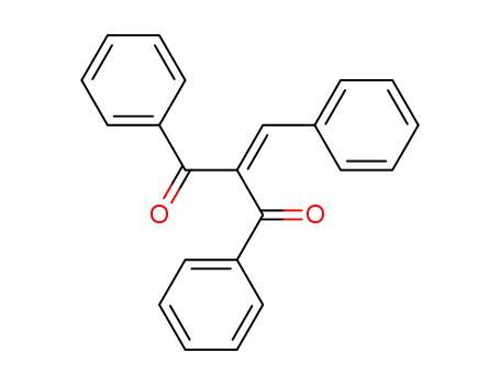 Molecular Structure of 5398-64-1 (Benzylidene dibenzoylmethane)