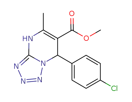 methyl 7-methyl-5-(4-chlorophenyl)-1,5-dihydrotetrazolo[1,5-a]pyrimidine-6-carboxylate