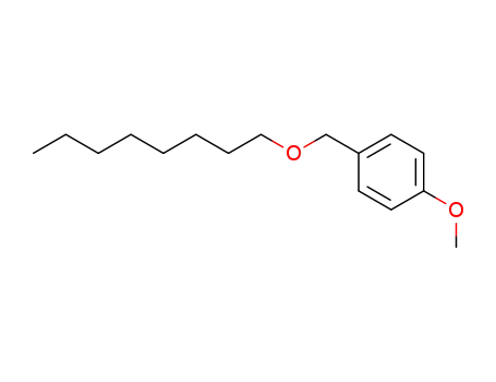 Molecular Structure of 54384-75-7 (Benzene, 1-methoxy-4-[(octyloxy)methyl]-)