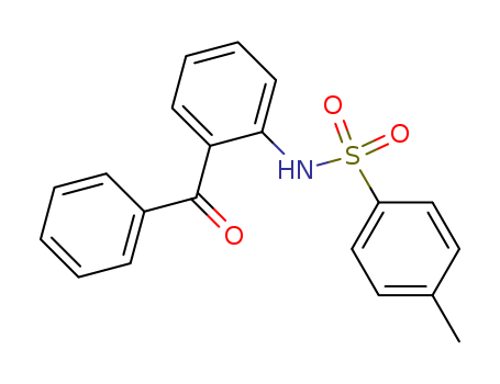 Benzenesulfonamide,N-(2-benzoylphenyl)-4-methyl- cas  1859-71-8