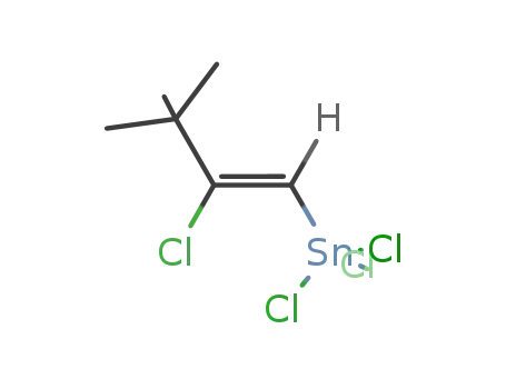 1-trichlorostannyl-2-chloro-2-tert-butyl-ethene