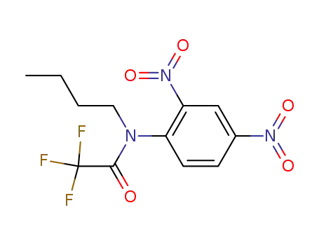 Molecular Structure of 64899-09-8 (Acetamide, N-butyl-N-(2,4-dinitrophenyl)-2,2,2-trifluoro-)