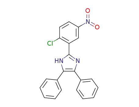 2-(2-chloro-5-nitrophenyl)-4,5-diphenyl-1H-imidazole