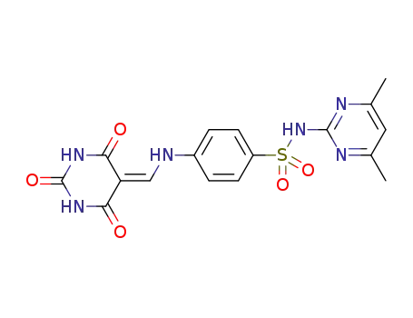 N-(4,6-dimethylpyrimidin-2-yl)-4-{[(2,4,6-trioxotetrahydropyrimidin-5(2H)-ylidene)methyl]amino}benzenesulfonamide