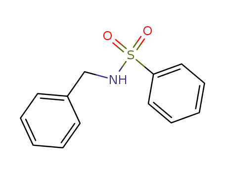 Molecular Structure of 837-18-3 (N-BENZYLBENZENESULFONAMIDE)
