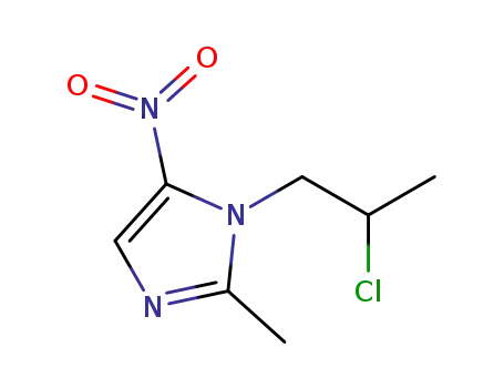 1-(2-chloropropyl)-2-methyl-5-nitro-1H-imidazole