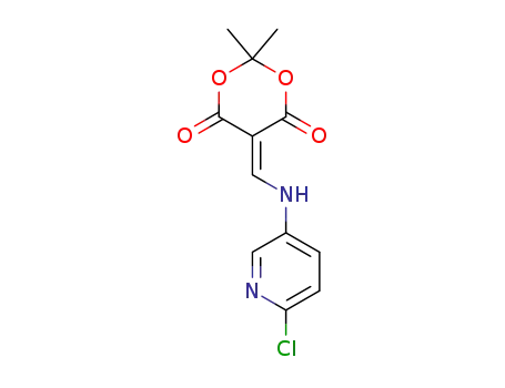 5-((6-chloropyridine-3-yl)-aminomethylene)-2,2-dimethyl-1,3-dioxane-4,6-dione