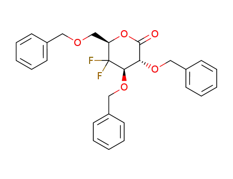 (3R,4R,6R)-3,4-bis(benzyloxy)-6-((benzyloxy)methyl)-5,5-difluorotetrahydro-2H-pyran-2-one