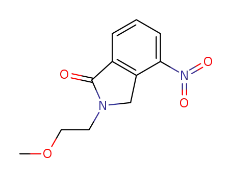 2-(2-methoxyethyl)-4-nitro-2,3-dihydro-isoindol-1-one