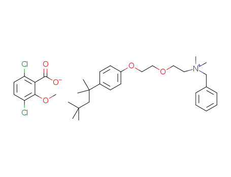 benzethonium 3,6-dichloro-2-methoxybenzoate