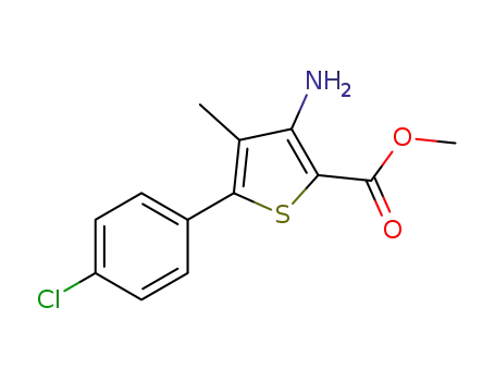 methyl 3-amino-5-(4-chlorophenyl)-4-methylthiophene-2-carboxylate