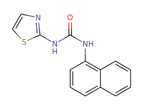 N-1-naphthalenyl-N’-2-thiazolylurea