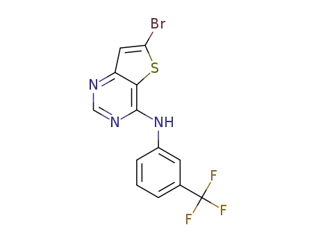 6-bromo-N-(3-(trifluoromethyl)phenyl)thieno[3,2-d]pyrimidin-4-amine
