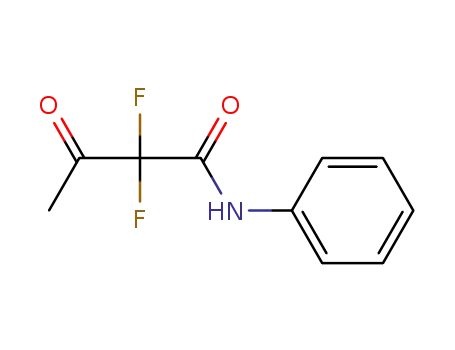 2,2-difluoro-3-oxo-N-phenylbutanamide