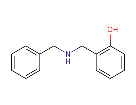 Molecular Structure of 5001-26-3 (2-(BENZYLAMINO-METHYL)-PHENOL)