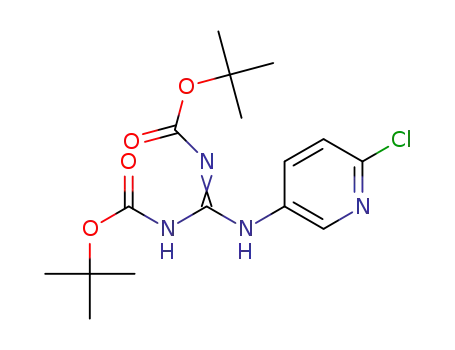 N,N’-di(tert-butoxycarbonyl)-N’’-(6-chloropyridin-3-yl)guanidine