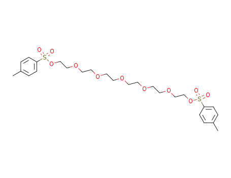Molecular Structure of 42749-27-9 (Hexaethylene glycol  di(p-toluenesulfonate))