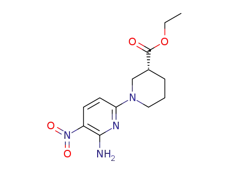 (R)-ethyl 1-(6-amino-5-nitropyridin-2-yl)piperidine-3-carboxylate