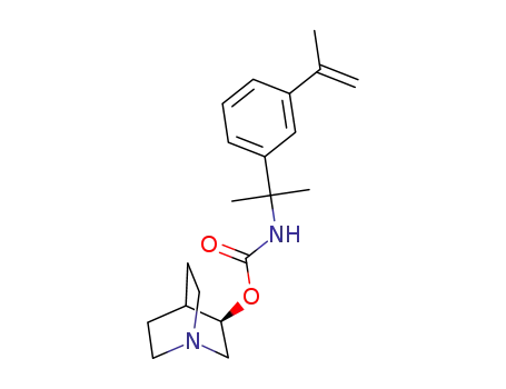 (R)-quinuclidin-3-yl 2-(3-(prop-1-en-2-yl)phenyl)propan-2-ylcarbamate
