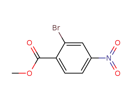 Molecular Structure of 100959-22-6 (METHYL 2-BROMO-4-NITROBENZOATE)